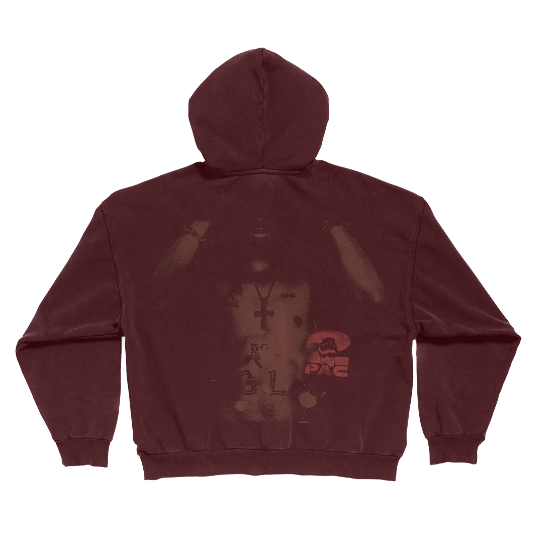 Stamped Zipped Hoodie - Image 2