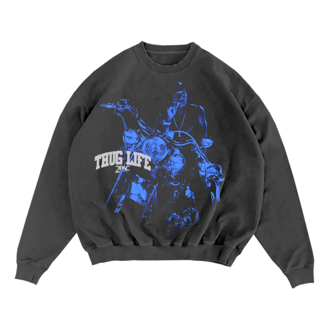 Thug Life Motorcycle Crewneck